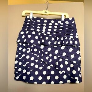 Flirty Polka Dot Skirt from Anthropologie/Leifsdottir Sz 2